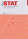 JOURNAL OF STATISTICAL MECHANICS-THEORY AND EXPERIMENT雜志封面